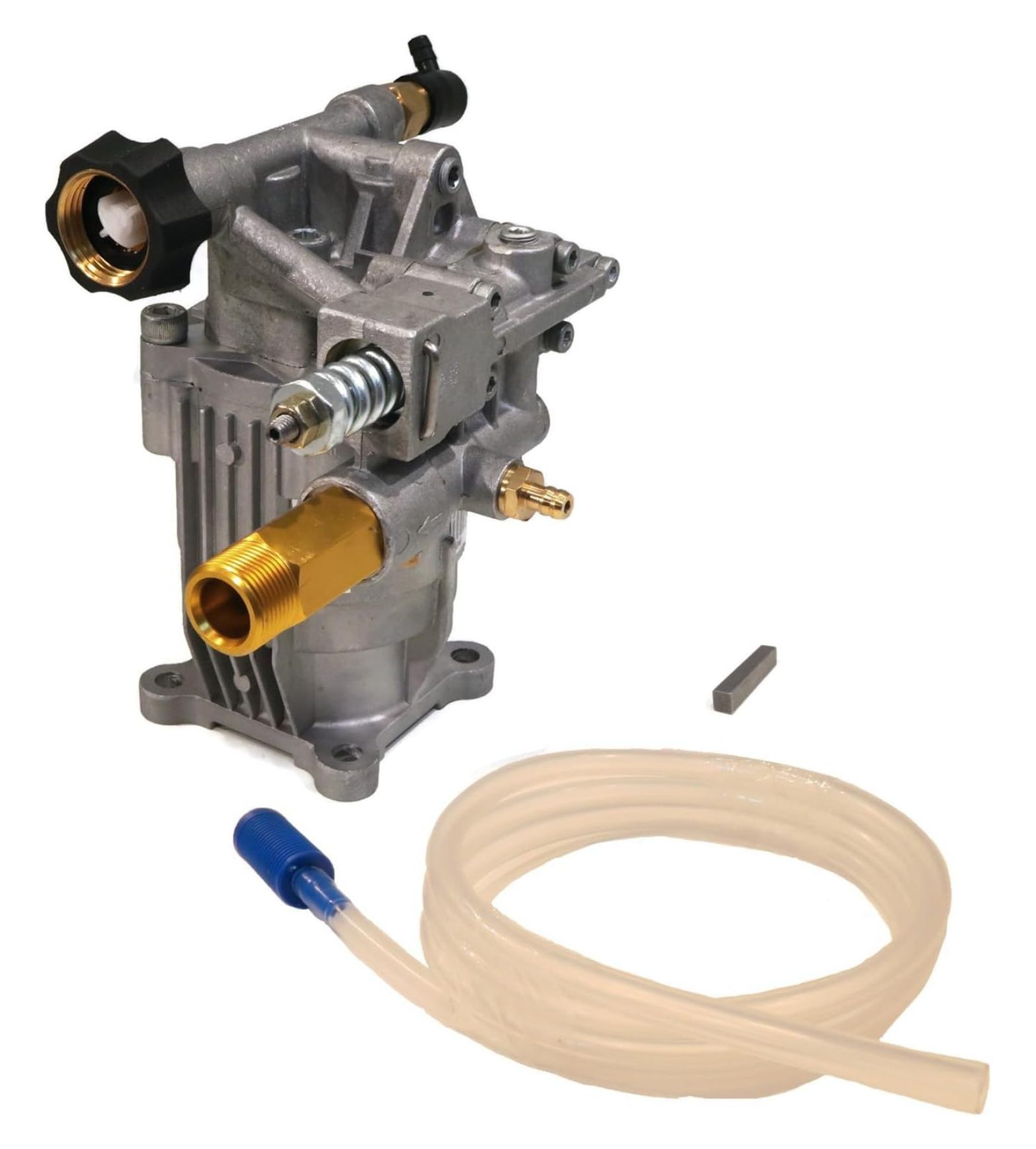 Hdautoworld Universal Pressure Washer Pump Shaft – 2200-3000 PSI, 2.3-2.4 GPM, 7/8" Shaft, Gas Powered, 1 Year Warranty