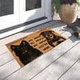 thumbnail image 5 of Kwasome Outdoor Carpet Solid Color Letter Dog Prints Welcome Doormat Cute Rug Mat Entrance Front Door Rug For Home Living Room Bathroom, 5 of 8