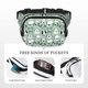 thumbnail image 5 of Fotbe Puppy Cangurera Cuadrada con Estampado de Doble Capa, Bolsa de Cintura Ajustable Mini para Hombres y Mujeres, 5 of 9