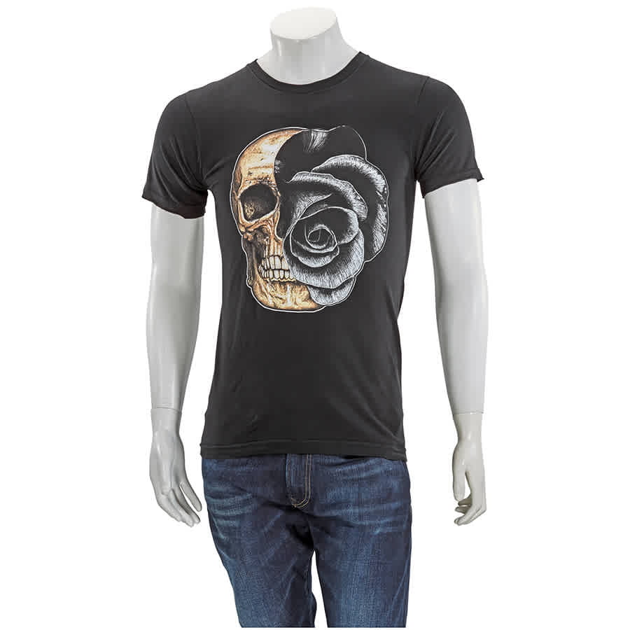 DOMREBEL - Domrebel Men's T-Shirt Black T-Shirt Skull Black - Walmart ...
