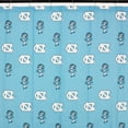 thumbnail image 6 of North Carolina Tar Heels Printed Shower Curtain Cover - 70" x 72", 6 of 8