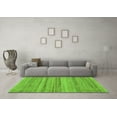 thumbnail image 3 of Ahgly Company Indoor Rectangle Abstract Green Modern Area Rugs, 6' x 9', 3 of 4