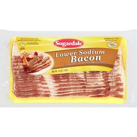 Sugardale: Lower Sodium Bacon, 16 Oz