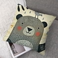 thumbnail image 7 of Cartoon Rhinoceros Animal Blue Outline Sleep Eye Shield Soft Night Blindfold Shade Cover, 7 of 7