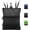 Black Pouch Bag, variant on Golf Pouch Bag for Valuables Tee Color , Zippered Pocket Gear Clip Hook to Bag