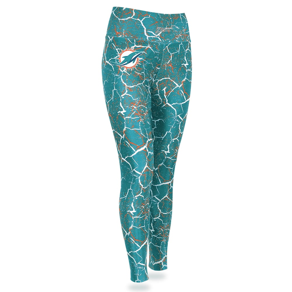Miami Dolphins Zubaz Women's Marble 