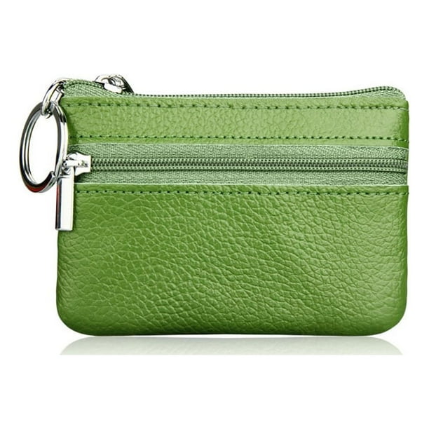 Qarigey Cartera de cuero para mujer, almacenamiento de llaves, llavero portátil de viaje, monedero Type7 NO7