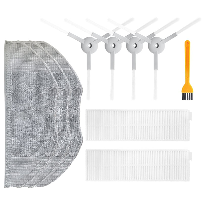 Main Side Brush Filter Cleaning Rag Kit for Xiaomi Mijia G1 Robot Vacuum Cleaner
