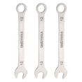 thumbnail image 1 of Uxcell 3pcs Thin Combination Wrench Metric 12mm Torx Ended Box 15 Degree Offset Open End Stainless Steel, 1 of 7