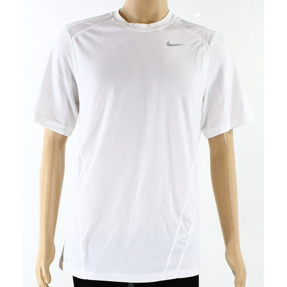 mens white t shirts nike