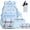 Blue, variant on Backpack Set Plaid School Bookbag with Lunch Bag Pencil Case & Water Bottle