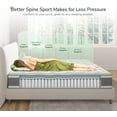 LINGYUAN Queen Mattress, 12 Inch Hybrid Mattress in a Box, Innerspring