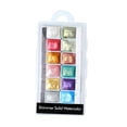 thumbnail image 2 of 6 colores brillo paleta de acuarela sólida arte de uñas DIY para 114 x 61 cm Yuyangstore  Pintura de acuarela, 2 of 8