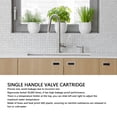 thumbnail image 3 of Single Handle Valve Cartridge, RP50587 Faucet Cartridge Sturdy  Replacement for DST 100 101 140 for Kitchen, 3 of 7