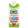 (3 pack) (3 Pack) Orgain Nut Shake Organic Strawberry & Cream, 11 Fl Oz