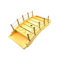 thumbnail image 3 of Plato de madera para sushi, hecho a mano, para utensilios de cocina, bandeja para servir sashimi S, 3 of 9