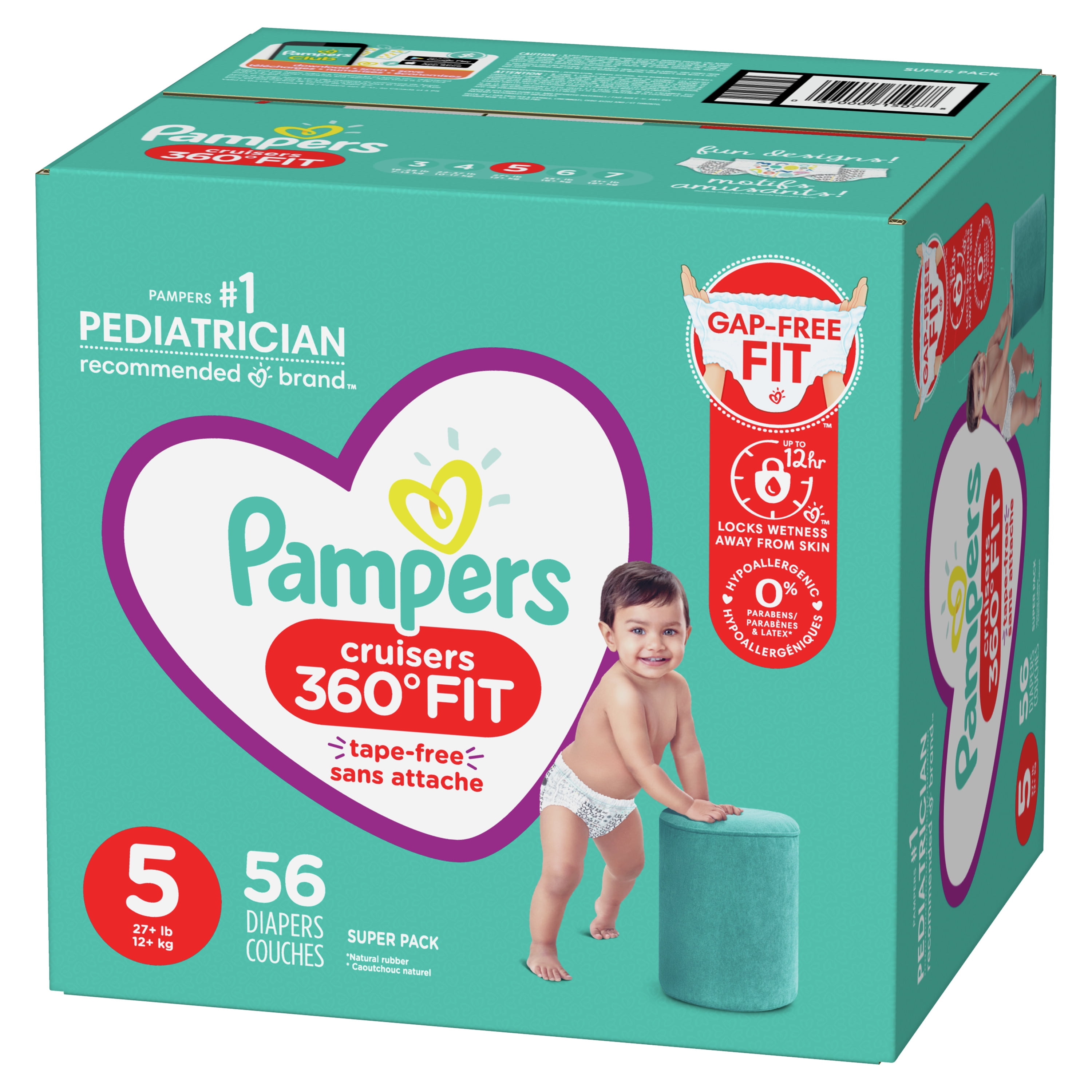 Walmart hotsell pampers cruisers