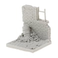 thumbnail image 3 of 1/35 Modelo de Ruinas de Pared de Campo de Batalla Militar para Diorama de de La Segunda Mundial Sin Baoblaze Escena de diorama de Wargame, 3 of 8