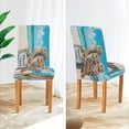 thumbnail image 5 of BZSMCE Chairs Slipcovers Dining Chair Covers Owls Stand Signboard by The Sea Creative Pattern, 5 of 7