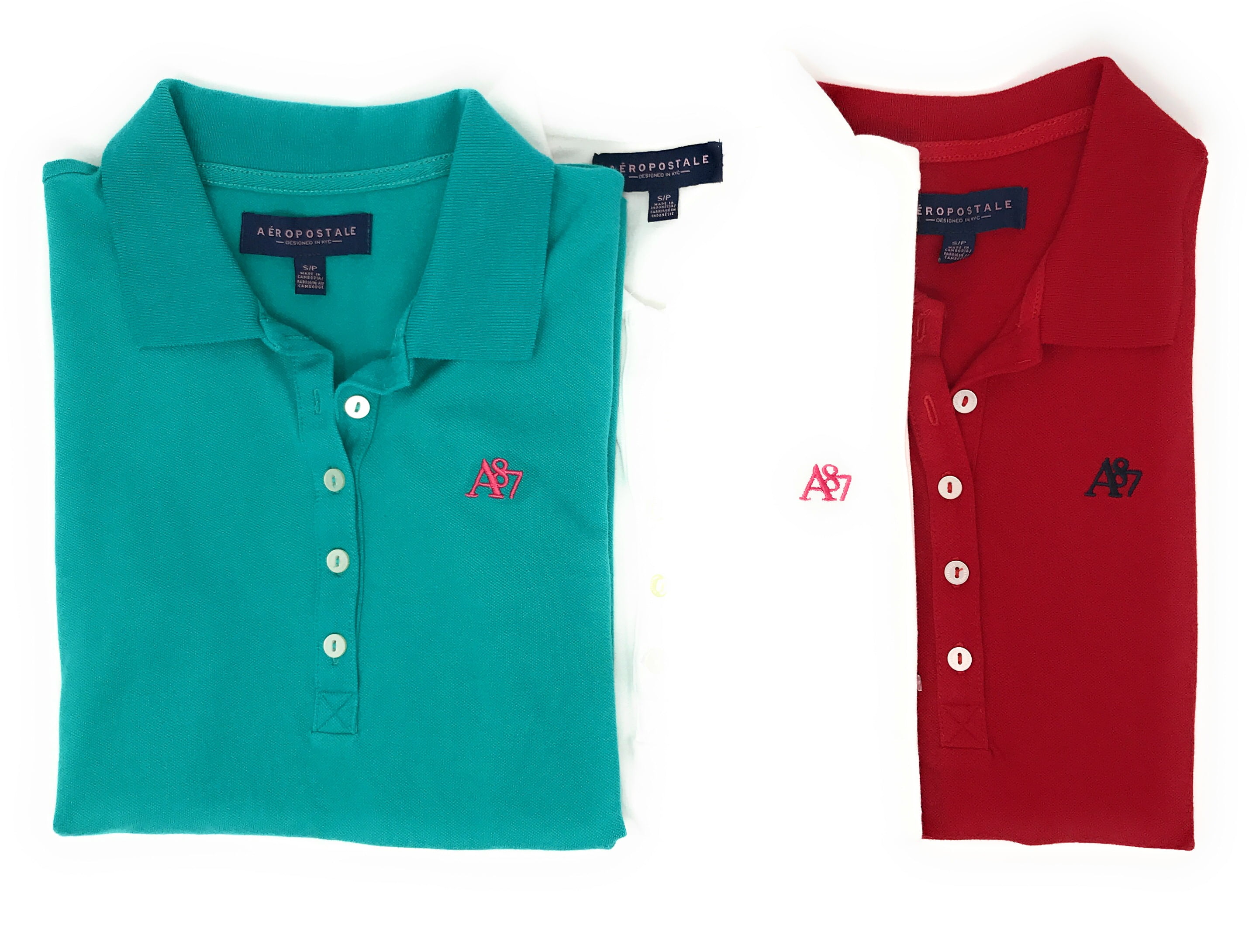 aeropostale women's polo shirt