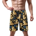 thumbnail image 2 of NICKSUN Men's Swim Trunks, Cute Print Quick Dry Summer Board Beach Shorts with Mesh Lining and Pockets, 2 of 6