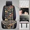 thumbnail image 6 of Xixirimido Mushroom Dragonfly Daisy Car Seat Covers 2 Piece Seat Protector, Soft Quilted Car Seat Cushion Covers, Universal Fit for Car SUV Truck, Front Seat Covers, Non-slip, Side Airbag Compatible, 6 of 7