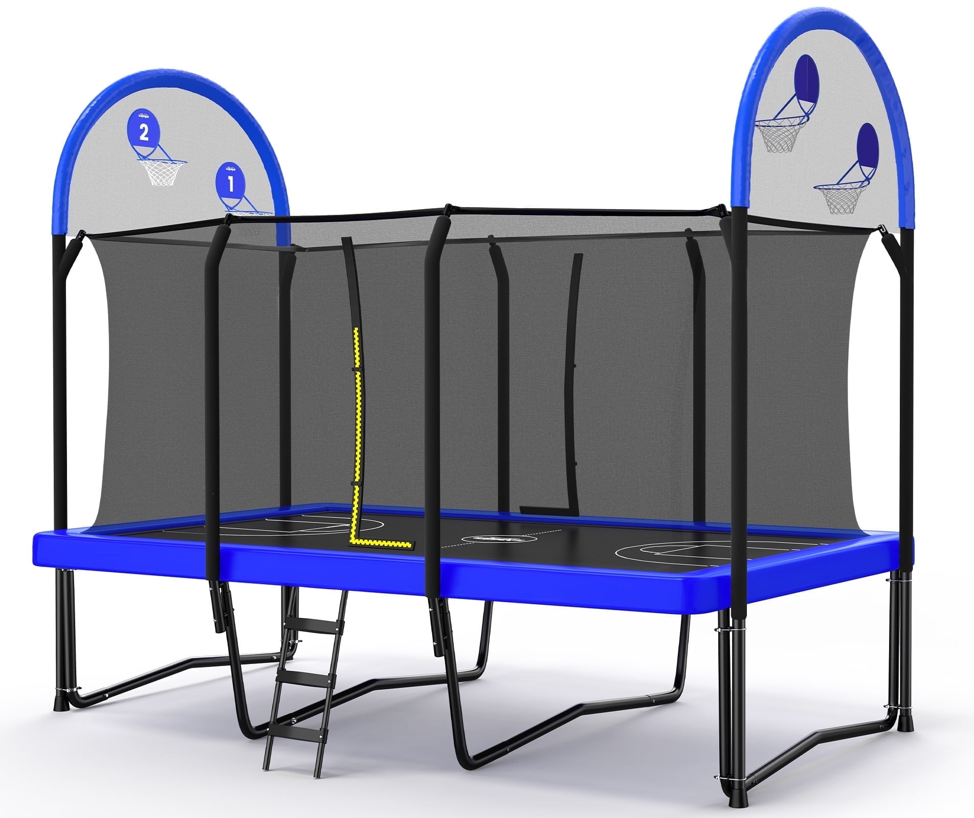 Zupapa Kids Trampoline with Enclosure Net, 425LBS Capacity, All