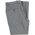 thumbnail image 3 of Perry Ellis Pantalon Habillé à Carreaux Ton sur Ton pour Hommes, Gris, 30W x 29L, 3 of 3