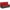 Red, variant on Costway 2PCS Patio Rattan Armless Sofa Sectional Conversation Furniture Set  W/Cushion Red
