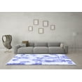 thumbnail image 3 of Ahgly Company Indoor Rectangle Oriental Blue Modern Area Rugs, 7' x 9', 3 of 4