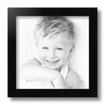 thumbnail image 2 of ArtToFrames 10x10 Inch Satin Black Picture Frame, This Black Wood Poster Frame is Great for Your Art or Photos, Comes with Regular Glass (1451), 2 of 8