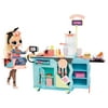 L.O.L. Surprise O.M.G. To-Go Diner Playset with 45+ Surprises Including Color Change Features and Exclusive Fashion Doll, Miss Sundae – Great Gift for Kids Ages 4+