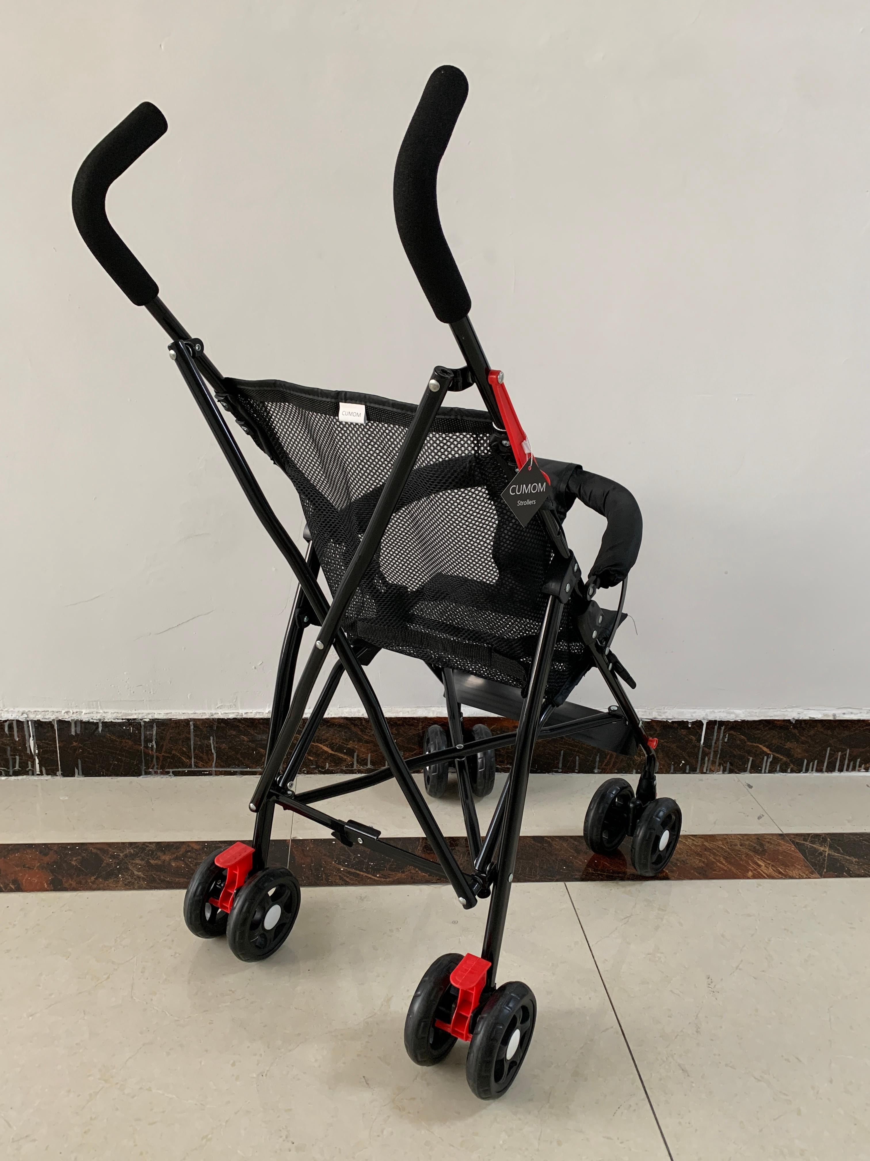 CUMOM Strollers Lightweight Baby Stroller with Mesh Seat, Compact Fold for Easy Travel