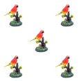 thumbnail image 1 of Bearachild Figuras de loros eléctricos Portalápices Adorno de escritorio Juguetes de inducción repetidos Control de voz Regalo Niños Adultos Type2 NO2, 1 of 6