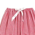 thumbnail image 5 of Hilenly Plaid Pajama Shorts Women Elastic Waist Sleep Pj Lounge Comfy Shorts Pajama Bottoms, 5 of 6