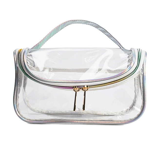 QualitChoice Pattern Cosmetic Bag Convenient Women Storage Handbag Carrying Pouch Holding Container Travel Makeup Organizer Type 5 1Set