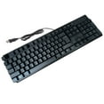 thumbnail image 1 of TIMIFIS Keyboard Arabic English Silent Keyboard Waterproof Office Keyboard For Windows Computer Gift, 1 of 7