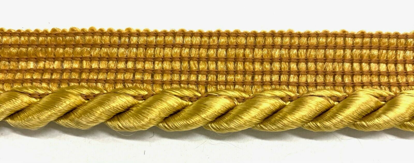 Large Twist Cord with Lip Piping Trimming - 6 Yards - Many Colors Available!