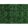 thumbnail image 1 of Ahgly Company Indoor Rectangle Abstract Emerald Green Modern Area Rugs, 8' x 12', 1 of 4