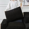 thumbnail image 6 of 126-inch Corduroy Super Sofa with Movable Footrest & 4 Pillows for Relaxation!, 6 of 18