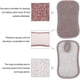 thumbnail image 3 of 6 Pack Kitchen Scrub Sponges Reusable Non-Scratch Microfiber Sponge Heavy Duty Scouring Pad for Kitchen Cleaning, Multifunctional Household Washing To, 3 of 5