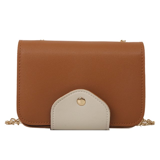 Bolsos cruzados para mujer, bolso de hombro, bolso de mano, bolso de mano con correa de hombro ajustable, marrón