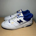 thumbnail image 1 of New Balance 550 Lakers Pack Infinity Blue 2022 Size 12 BB550WTN AUTHENTIC RARE, 1 of 5