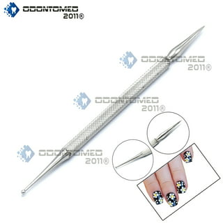 Nail Art Dotting Tool NEEDLE & DOTTER Double Ended Manicure NAIL