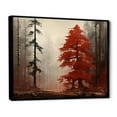 thumbnail image 2 of Designart "Monochromatic Redwood Enigma" Tree Redwood Floater Framed Wall Decor, 2 of 5