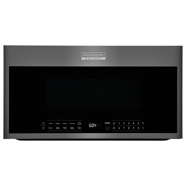 Frigidaire Gallery Four à Micro-Ondes de 1,9 Pi3 à Hotte Intégrée avec Cuisson par Capteur - 400 Pi3/min Noir