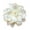 White, variant on Opvise 10cm Rose Fabric Flower Accessory Women Versatile Corsage Hair Clip Suit Lapel Clothing Bags DIY Corsage White