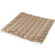 thumbnail image 5 of Funda de cojín acolchada de cuadrada funda de cojín almohada café, 5 of 7