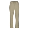 thumbnail image 4 of Hinvhai Men's Linen Pants Casual Beach Summer Pant Elastic Waist Drawstring Lightweight Trousers Khaki XXXL, 4 of 7