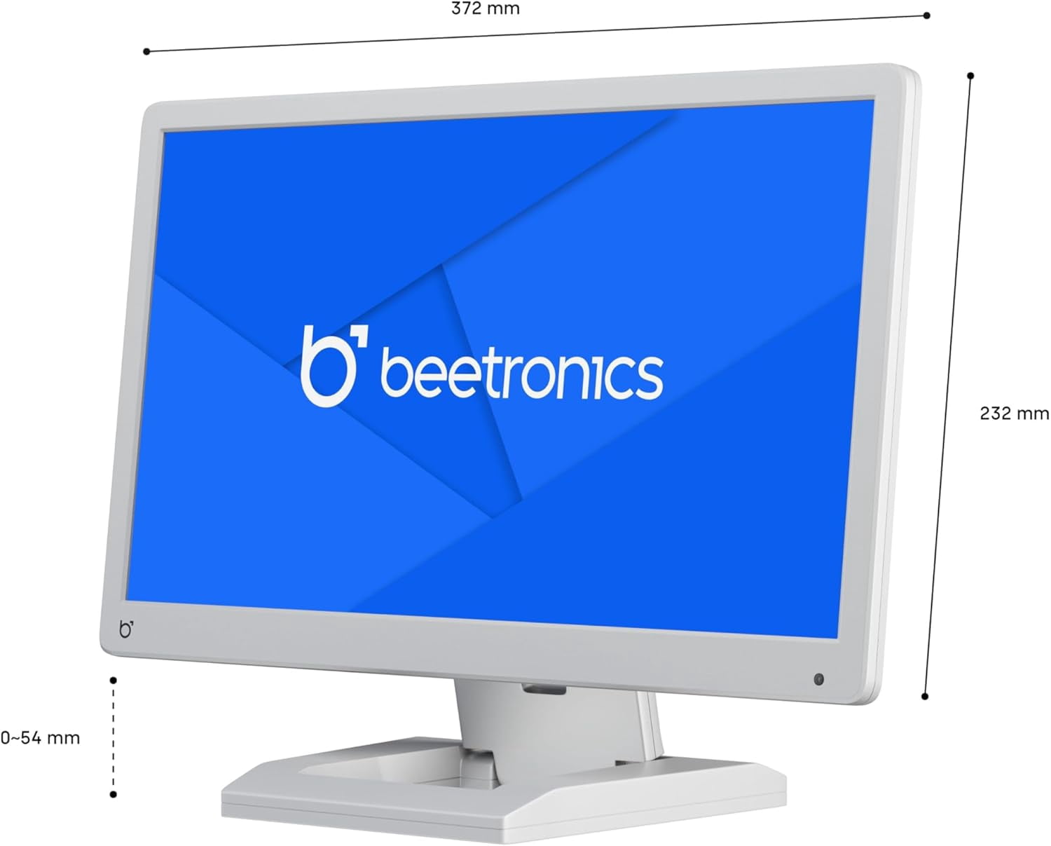 Beetronics 15" Professional-Grade IPS Monitor 15HD7W, Full HD, Digital Signage and Computer Display